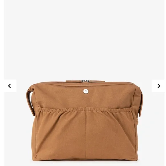 Calpak Haven 16" Laptop Tote Bag in Toffee Career Purse - Picture 4 of 16